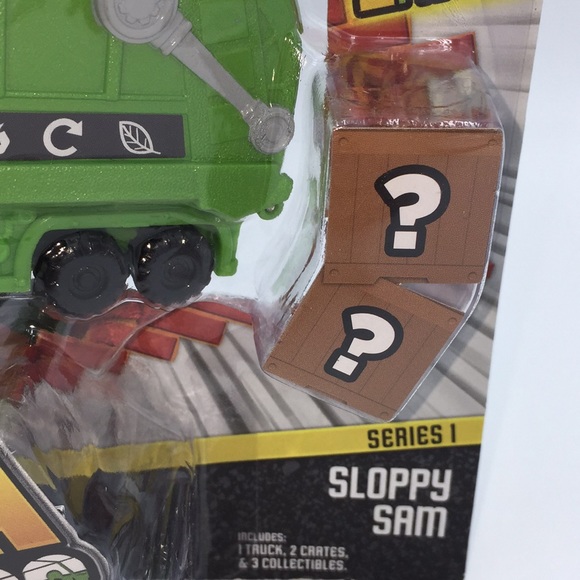 Smash Crashers Sloppy Sam Mystery Series 1 Crash the Truck Unbox the Stuff - Picture 4 of 13